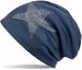 styleBREAKER klassische Unisex Beanie Mütze mit Stern Strass Applikation, warm 04024023