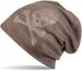 styleBREAKER klassische Beanie Mütze mit Totenkopf Strass Applikation, Unisex 04024034