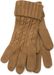styleBREAKER Schal, Mütze und Handschuh Set, Zopfmuster Strickschal mit Bommelmütze und Handschuhe, Damen 01018208