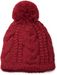 styleBREAKER Schal, Mütze und Handschuh Set, Zopfmuster Strickschal mit Bommelmütze und Handschuhe, Damen 01018208