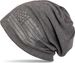styleBREAKER Beanie Mütze USA Flaggen Design mit Strass-Applikationen, Unisex, Jersey leicht Übergang Frühling Herbst