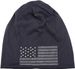 styleBREAKER Beanie Mütze USA Flaggen Design mit Strass-Applikationen, Unisex, Jersey leicht Übergang Frühling Herbst
