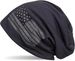 styleBREAKER Beanie Mütze USA Flaggen Design mit Strass-Applikationen, Unisex, Jersey leicht Übergang Frühling Herbst