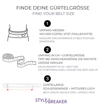 Zusatzgrafik Gürtelgrösse