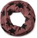 styleBREAKER Loop Schal mit Sterne und Punkte Muster, Vintage Look, Wendeschal, Schlauchschal, Unisex 01018080