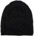 styleBREAKER Feinstrick Longbeanie Mütze mit Flecht Muster und warmem Fleece Innenfutter | Winter Strickmütze Unisex elastisch weich bequem warm