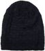 styleBREAKER Feinstrick Longbeanie Mütze mit Flecht Muster und warmem Fleece Innenfutter | Winter Strickmütze Unisex elastisch weich bequem warm