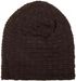styleBREAKER Feinstrick Longbeanie Mütze mit Flecht Muster und warmem Fleece Innenfutter | Winter Strickmütze Unisex elastisch weich bequem warm