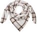 styleBREAKER quadratischer XXL Schal, großer Deckenschal mit Tartan Plaid Karo Muster und Fransen, Unisex 01018137