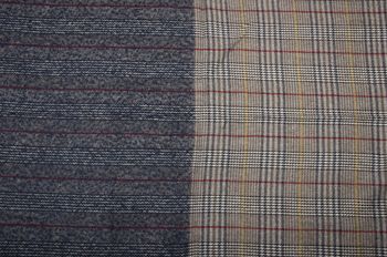 styleBREAKER breiter XXL Schal mit Fransen im Day and Night Design mit schottischem Tartan Plaid Muster, Unisex 01018138