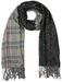 styleBREAKER breiter XXL Schal mit Fransen im Day and Night Design mit schottischem Tartan Plaid Muster, Unisex 01018138