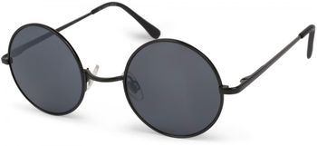 styleBREAKER Unisex Sonnenbrille Klein Rund | Retro Hippie Style mit Federscharnier | UV400 Metall Rahmen extra schmal für zierliche Gesichter | Inkl. Etui & Putztuch