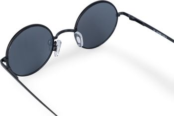 styleBREAKER Unisex Sonnenbrille Klein Rund | Retro Hippie Style mit Federscharnier | UV400 Metall Rahmen extra schmal für zierliche Gesichter | Inkl. Etui & Putztuch
