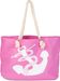 styleBREAKER XXL Strandtasche mit Anker Print | maritimer Look in Flechtoptik | Shopper Badetasche 57 x 33 x 32 cm