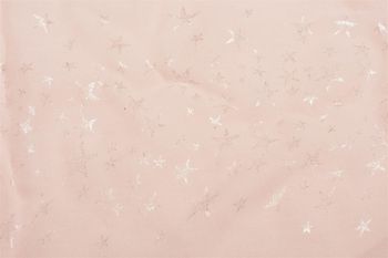 styleBREAKER Damen Loop Schal mit Metallic Sterne Print | Glitzer Schlauchschal ca. 89 x 75 cm | Leichter Rundschal für Frühjahr & Herbst