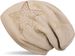 styleBREAKER warme Feinstrick Beanie Mütze mit All Over Stern Muster, Strass Stern und sehr weichem Fleece Innenfutter, Unisex 04024084
