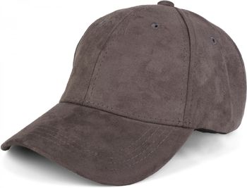 styleBREAKER Unisex 6-Panel Baseball Cap in Veloursleder Optik | Verstellbares Basecap in Wildleder Style für Damen und Herren | Soft Touch Schildkappe für Freizeit und Sport