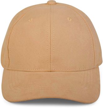 styleBREAKER Unisex 6-Panel Baseball Cap in Veloursleder Optik | Verstellbares Basecap in Wildleder Style für Damen und Herren | Soft Touch Schildkappe für Freizeit und Sport