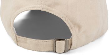 styleBREAKER Unisex 6-Panel Baseball Cap in Veloursleder Optik | Verstellbares Basecap in Wildleder Style für Damen und Herren | Soft Touch Schildkappe für Freizeit und Sport