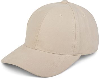 styleBREAKER Unisex 6-Panel Baseball Cap in Veloursleder Optik | Verstellbares Basecap in Wildleder Style für Damen und Herren | Soft Touch Schildkappe für Freizeit und Sport