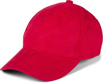 styleBREAKER Unisex 6-Panel Baseball Cap in Veloursleder Optik | Verstellbares Basecap in Wildleder Style für Damen und Herren | Soft Touch Schildkappe für Freizeit und Sport