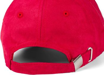 styleBREAKER Unisex 6-Panel Baseball Cap in Veloursleder Optik | Verstellbares Basecap in Wildleder Style für Damen und Herren | Soft Touch Schildkappe für Freizeit und Sport