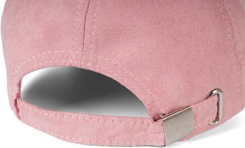 styleBREAKER Unisex 6-Panel Baseball Cap in Veloursleder Optik | Verstellbares Basecap in Wildleder Style für Damen und Herren | Soft Touch Schildkappe für Freizeit und Sport