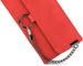 styleBREAKER Damen Geldbörse mit Ring und Kette – Weiches Portemonnaie mit Karabinerhaken und Druckknopfverschluss 02040066