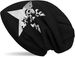 styleBREAKER warme Feinstrick Beanie Mütze mit Vintage Stern Print und sehr weichem Innenfutter, Slouch Longbeanie, Unisex 04024088