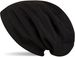 styleBREAKER warme Feinstrick Beanie Mütze mit sehr weichem Fleece Innenfutter, Longbeanie unifarben, Unisex 04024092