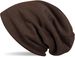 styleBREAKER warme Feinstrick Beanie Mütze mit sehr weichem Fleece Innenfutter, Longbeanie unifarben, Unisex 04024092