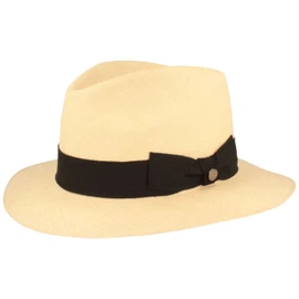 Feiner Montecristi Panamahut mit UV-Schutz 50 von Hut-Breiter in beige Feiner Montecristi Panamahut mit UV-Schutz 50 von Hut-Breiter in beige