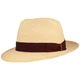 Borsalino hochwertiger handgeflochtener Panama Strohhut Quito in schwarz Borsalino hochwertiger handgeflochtener Panama Strohhut Quito in schwarz