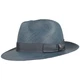 Borsalino hochwertiger handgeflochtener Panama Strohhut Quito in blau Borsalino hochwertiger handgeflochtener Panama Strohhut Quito in blau
