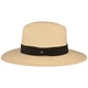Extra breiter feiner Panama Hut UV-Schutz 50+ von Hut-Breiter in beige