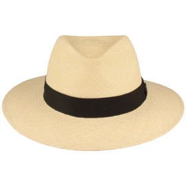 Original Panamahut Traveller mit UV-Schutz 50 von Hut-Breiter in beige Original Panamahut Traveller mit UV-Schutz 50 von Hut-Breiter in beige