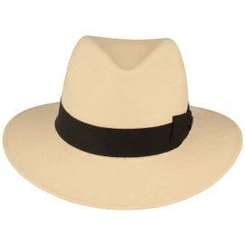 Ultrafeiner Montecristi Panamahut mit UV-Schutz 50 von Hut-Breiter in beige Ultrafeiner Montecristi Panamahut mit UV-Schutz 50 von Hut-Breiter in beige