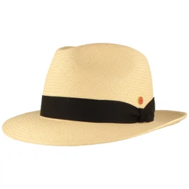Mayser Feiner Panamahut Torino mit Ripsband-Garnitur in beige Mayser Feiner Panamahut Torino mit Ripsband-Garnitur in beige