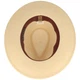 Original Netz Panamahut mit Streifen-Ripsband von Hut-Breiter in beige Original Netz Panamahut mit Streifen-Ripsband von Hut-Breiter in beige