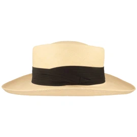 Gambler Panamahut Westernform mit Faltenband von Hut-Breiter in beige Gambler Panamahut Westernform mit Faltenband von Hut-Breiter in beige