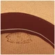Extra breiter Panama Hut mit Leder-Garnitur von Hut-Breiter in beige