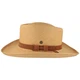 Panama Hut Gambler Lederband UV 50+ von Hut-Breiter in grau Panama Hut Gambler Lederband UV 50+ von Hut-Breiter in grau