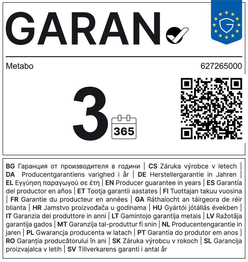 Garantie-Label1