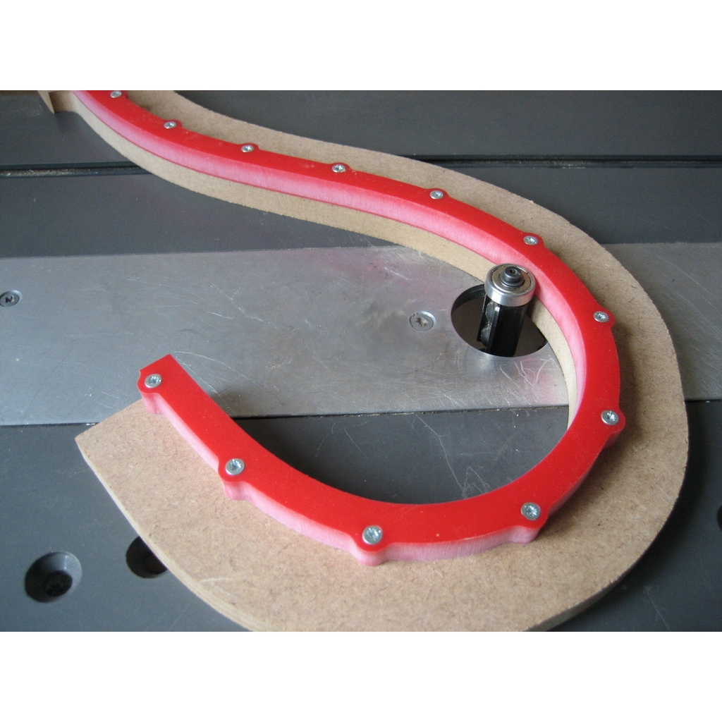 Protus Kurvenlineal Fräslineal Kurvenfrässchablone picco Kurvenlinfix 500mm 8x8 Protus Kurvenlineal Fräslineal Kurvenfrässchablone picco Kurvenlinfix 500mm 8x8