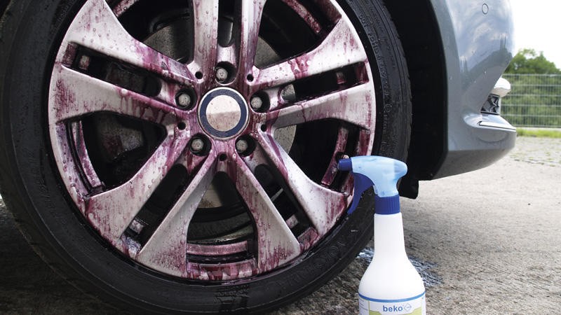 Beko TecLine Ultra-Gel Felgenreiniger Konzentrat Stahl Aluminium Chrom 500 ml Beko TecLine Ultra-Gel Felgenreiniger Konzentrat Stahl Aluminium Chrom 500 ml