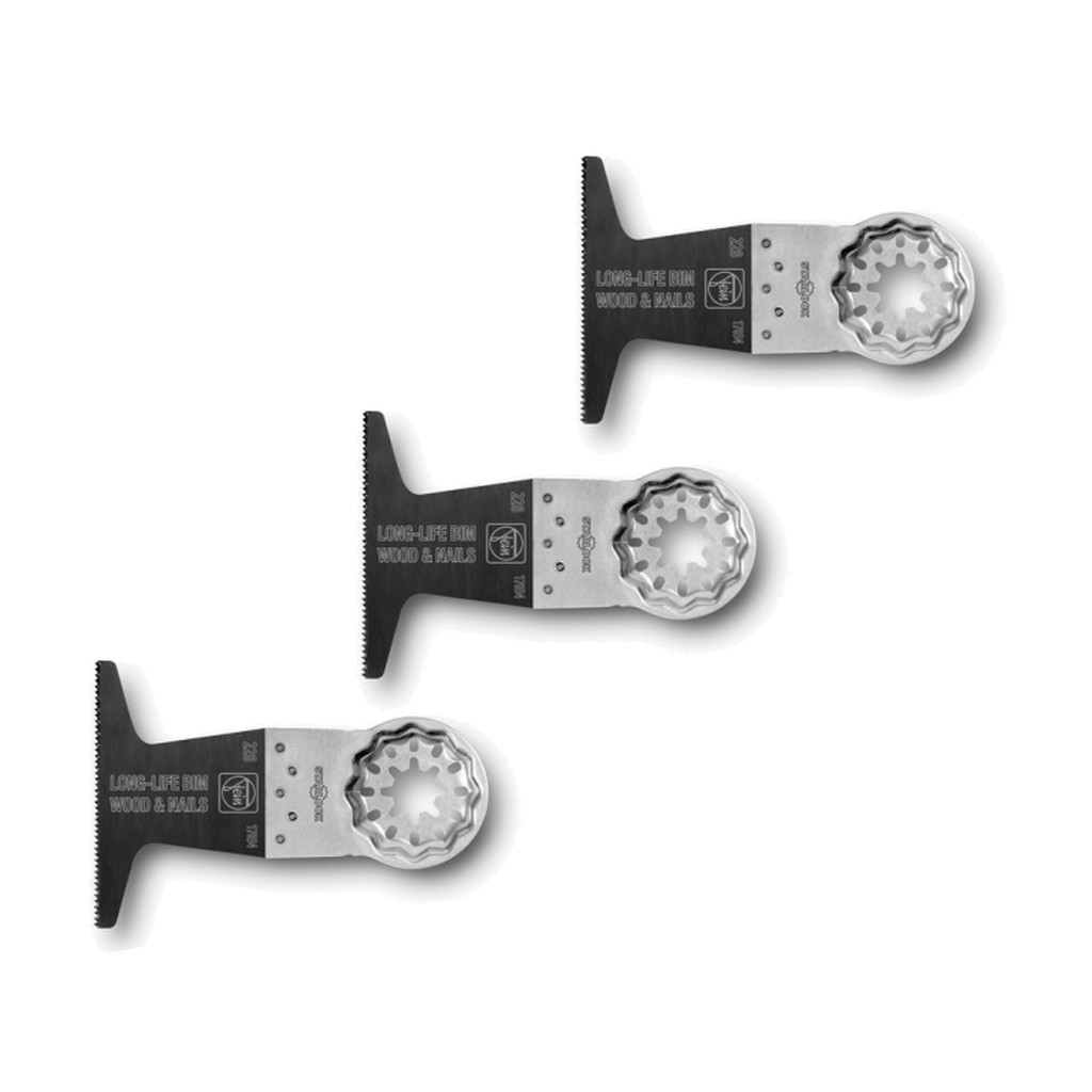 Fein E-Cut Long-Life Sägeblatt StarLock SL BI-Metall 50x65 mm 3 St 63502228220 Fein E-Cut Long-Life Sägeblatt StarLock SL BI-Metall 50x65 mm 3 St 63502228220