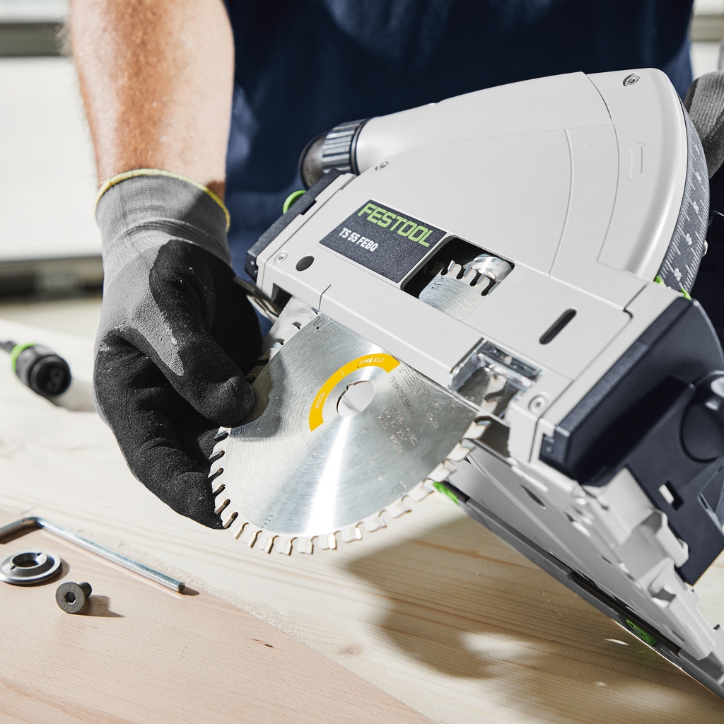 Festool Tauchsäge TS 55 FEBQ Plus FS Führungsschiene 1400/2 FSZ 120 SYS3 M 337 Festool Tauchsäge TS 55 FEBQ Plus FS Führungsschiene 1400/2 FSZ 120 SYS3 M 337