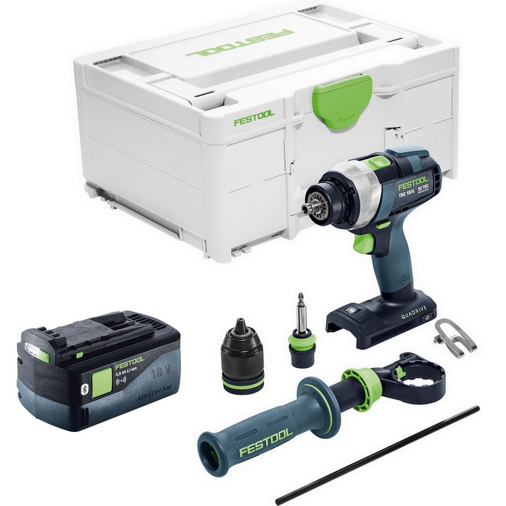 Festool Akku-Schlagbohrschrauber TPC18/4 I-Basic + BP 18 Li 5,0 ASI 577053 Festool Akku-Schlagbohrschrauber TPC18/4 I-Basic + BP 18 Li 5,0 ASI 577053