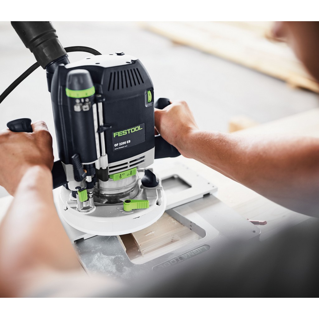 Festool Oberfräse OF 2200 EB-Set 576220 Spannzange Ø 8/12mm Systainer SYS3 M 337 Festool Oberfräse OF 2200 EB-Set 576220 Spannzange Ø 8/12mm Systainer SYS3 M 337