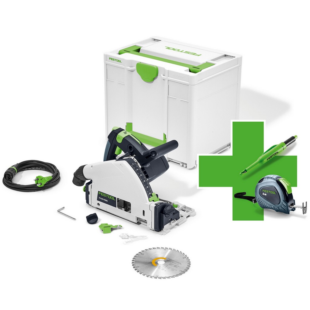 Festool Tauchsäge TS 55 FEBQ-Plus Fan Edition 577209 Maßband Pica Stift Limited Festool Tauchsäge TS 55 FEBQ-Plus Fan Edition 577209 Maßband Pica Stift Limited